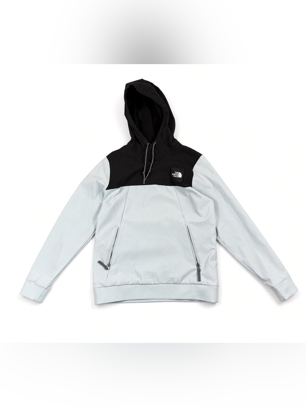 The North Face Womens M Black Ice Mint Colorblock Hoodie